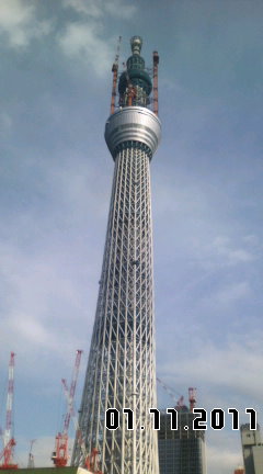 スカイツリーとホソミーファクトリー
